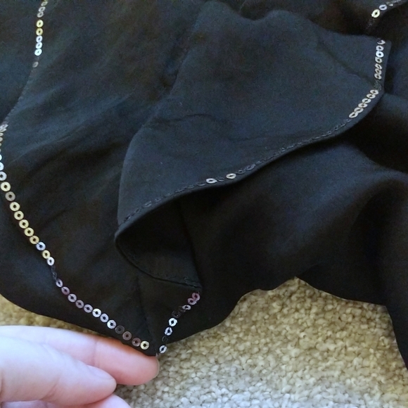 NWT Michael Kors Ruffle Tank Top 4 XS - Picture 5 of 5